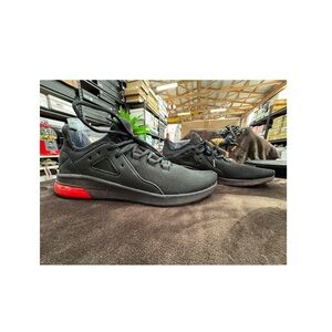 Men’s Black with Red Puma running shoes size 10.5